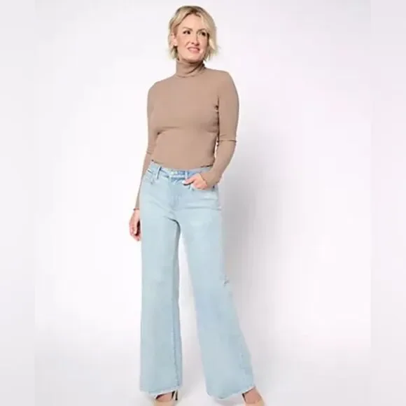 NWT NYDJ Mia Palazzo Jeans- Westminster - Picture 4 of 10
